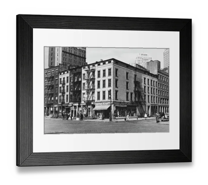 Framed Print : South Street Businesses Framed Print : South Street Businesses