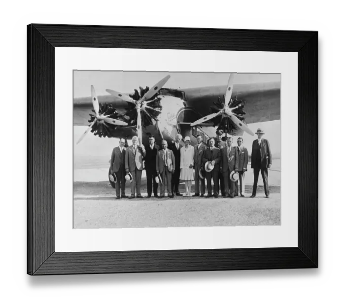Framed Print : Western Air Express Inaugural Passenger Flight, 1928 Framed Print : Western Air Express Inaugural Passenger Flight, 1928