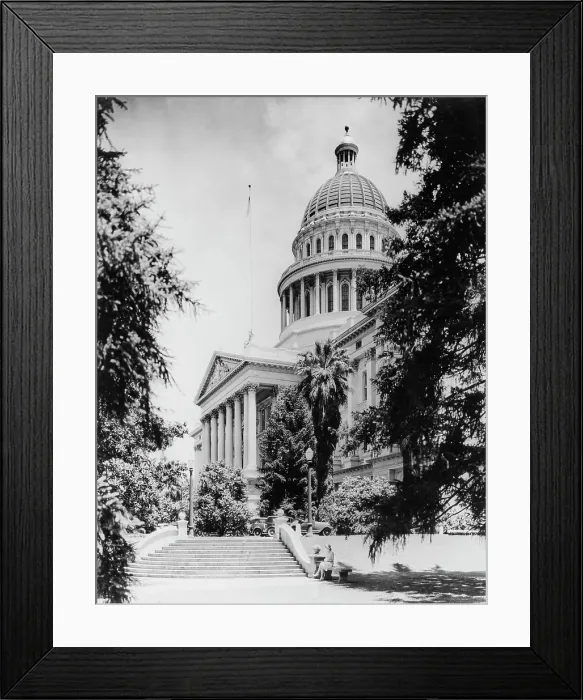Framed Print : California State Capitol Framed Print : California State Capitol