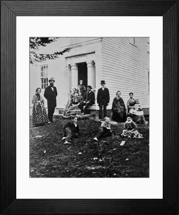 Framed Print : President James A. Garfield In Hiram, Ohio Framed Print : President James A. Garfield In Hiram, Ohio