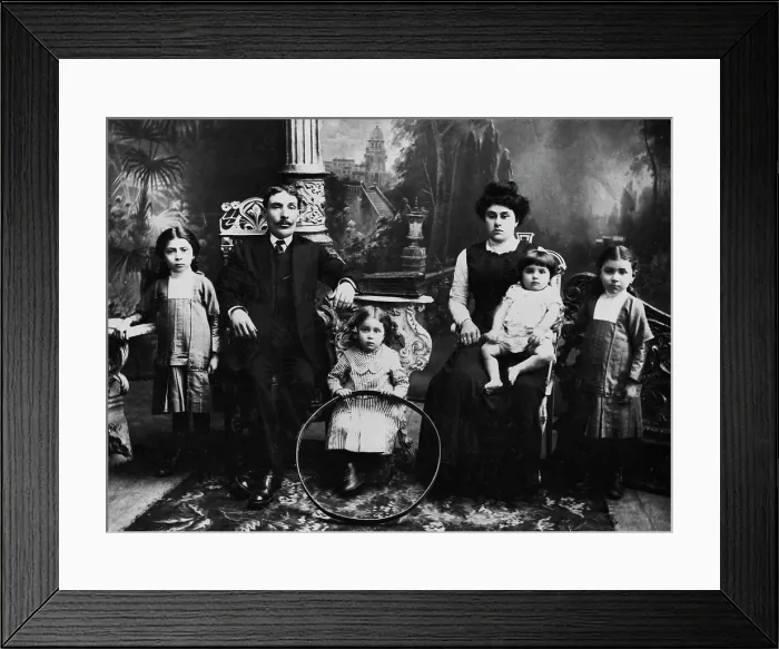 Framed Print : Family Portrait Framed Print : Family Portrait