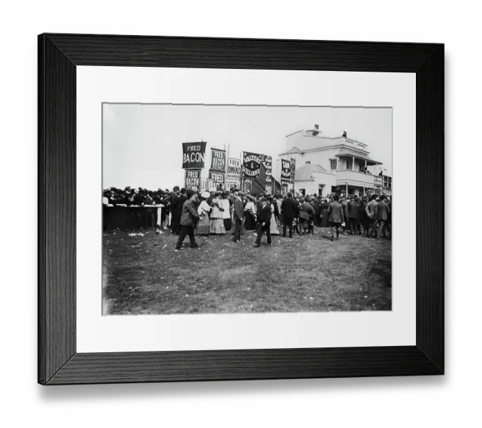 Framed Print : Bookies At The Epsom Derby Framed Print : Bookies At The Epsom Derby