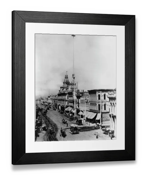 Framed Print : Electric Street light Framed Print : Electric Street light