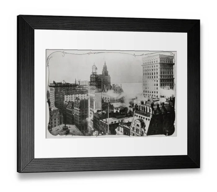 Framed Print : New York Skyline Framed Print : New York Skyline