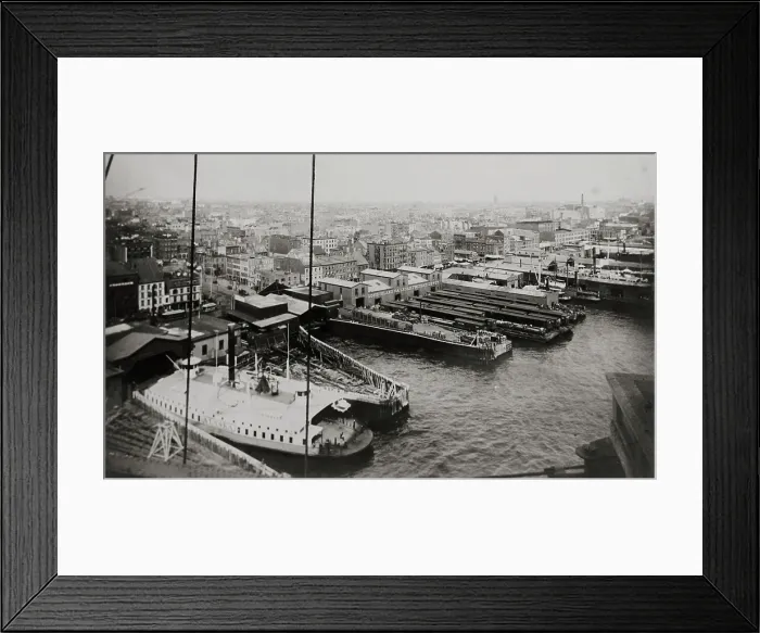 Framed Print : View From Brooklyn Bridge Framed Print : View From Brooklyn Bridge