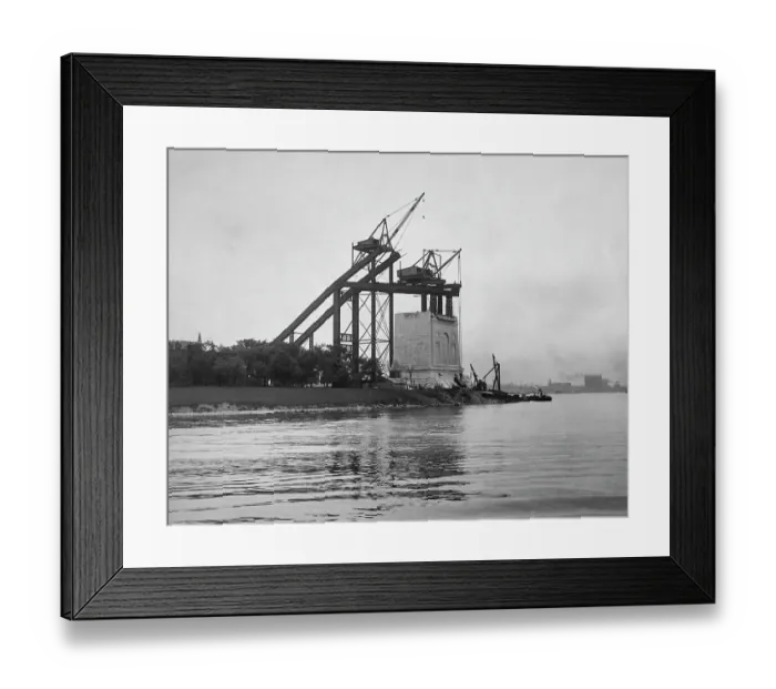 Framed Print : Hell Gate Bridge, N.Y.C Framed Print : Hell Gate Bridge, N.Y.C
