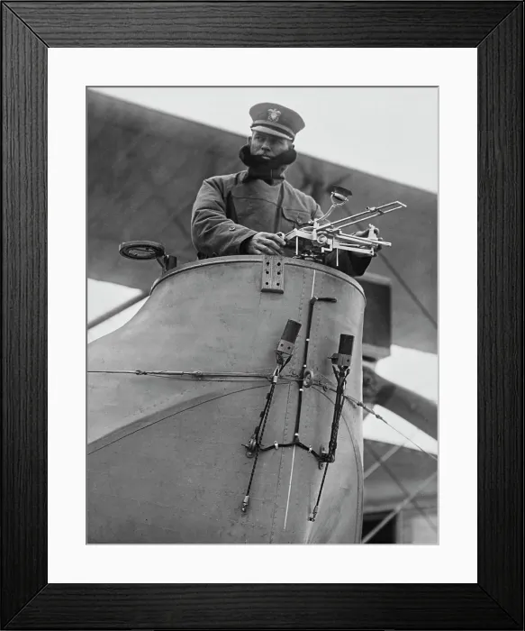 Framed Print : Lieutenant Patrick N.L. Bellinger, Circa 1917 Framed Print : Lieutenant Patrick N.L. Bellinger, Circa 1917