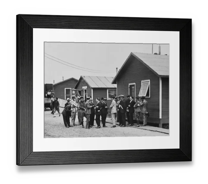 Framed Print : Aviation Service Applicants, Circa 1925 Framed Print : Aviation Service Applicants, Circa 1925