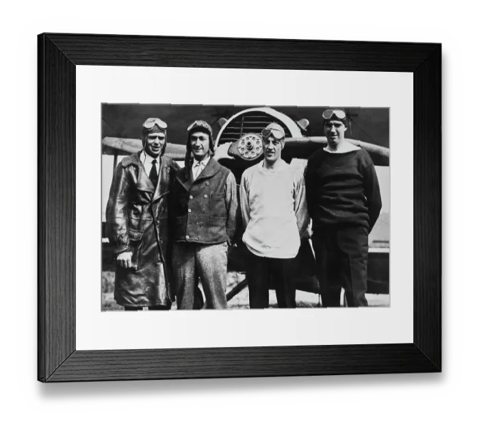 Framed Print : US Navy Pilots, 1923 Framed Print : US Navy Pilots, 1923