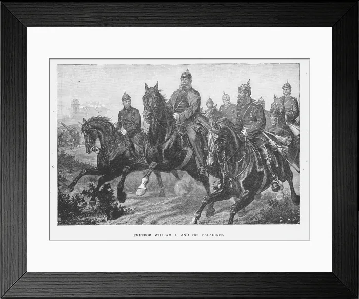 Framed Print : Emperor William I Of Germany Framed Print : Emperor William I Of Germany