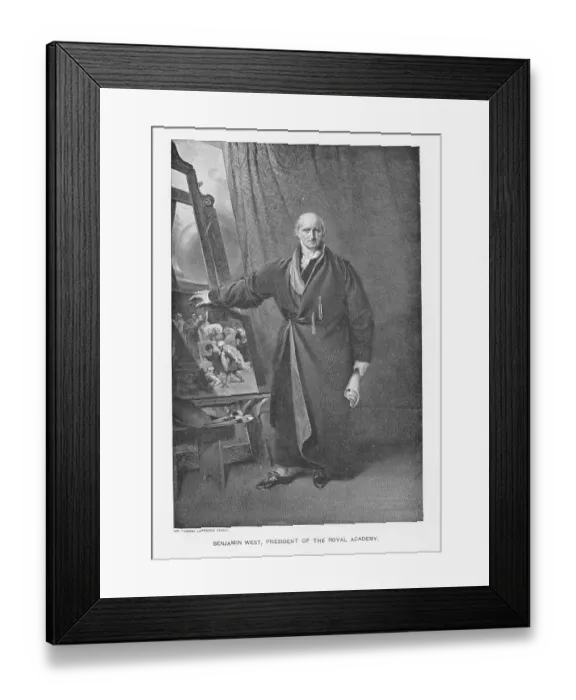 Framed Print : Benjamin West