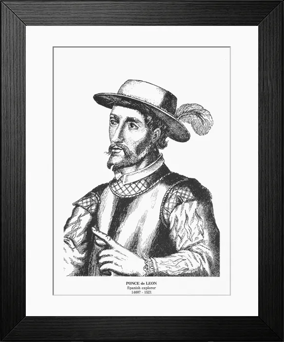 Framed Print : Ponce De Leon Framed Print : Ponce De Leon