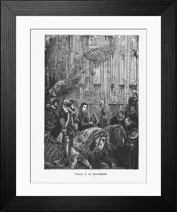 Framed Print : Philip II Of Spain Framed Print : Philip II Of Spain