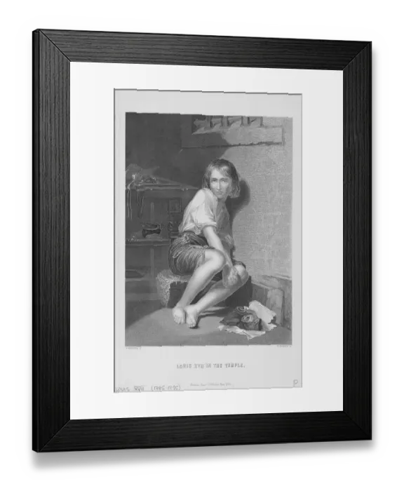 Framed Print : Louis XVII Of France Framed Print : Louis XVII Of France