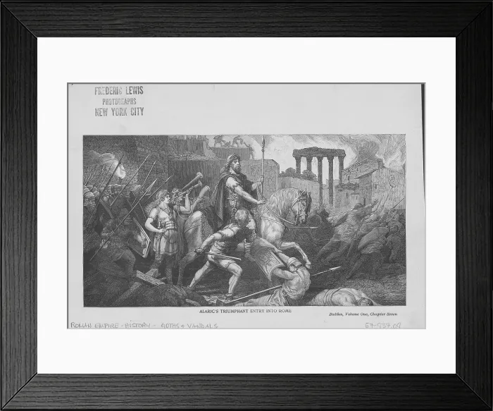 Framed Print : Sack Of Rome Framed Print : Sack Of Rome