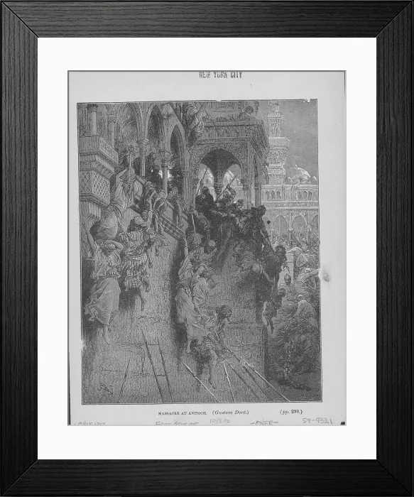 Framed Print : Siege Of Antioch Framed Print : Siege Of Antioch
