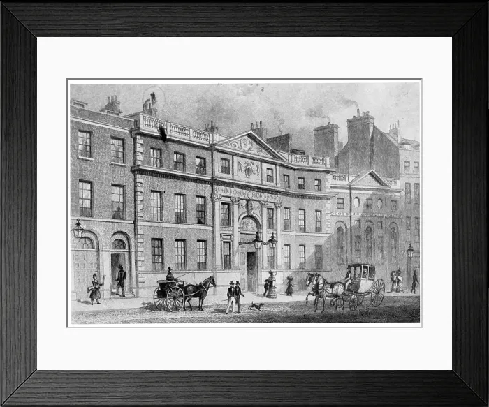 Framed Print : DRAPERS HALL Framed Print : DRAPERS HALL
