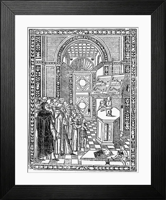 Framed Print : Practica Musicae Framed Print : Practica Musicae