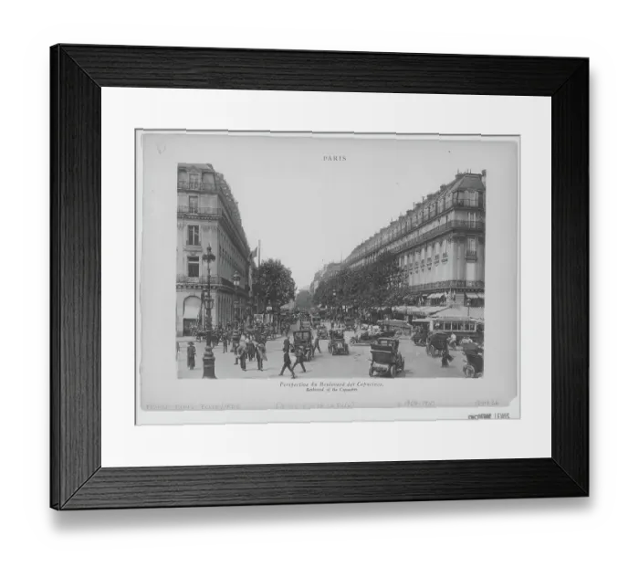 Framed Print : Paris Scenes