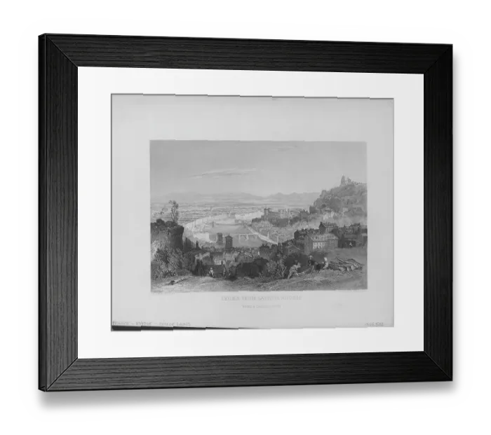 Framed Print : City Of Lyon Framed Print : City Of Lyon