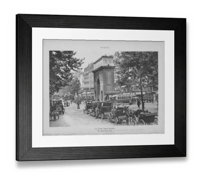 Framed Print : Paris Scenes