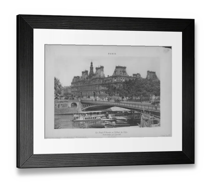 Framed Print : Paris Scenes