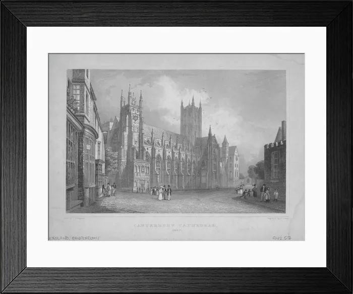 Framed Print : Canterbury Cathedral Framed Print : Canterbury Cathedral