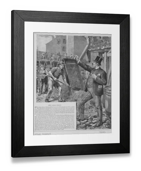 Framed Print : The Labor Despot Delegate