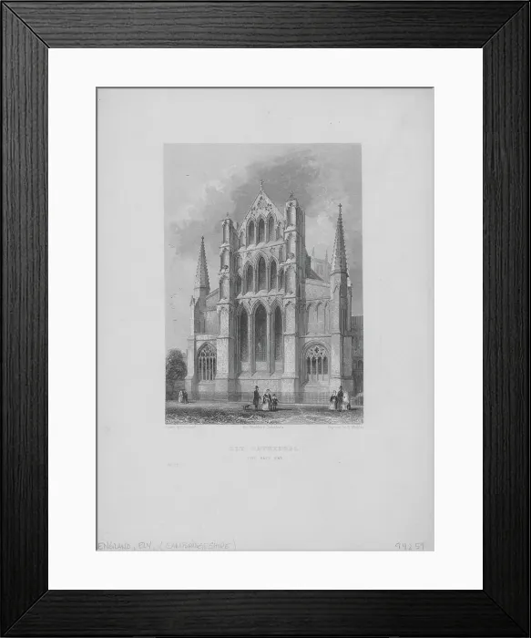 Framed Print : Ely Cathedral
