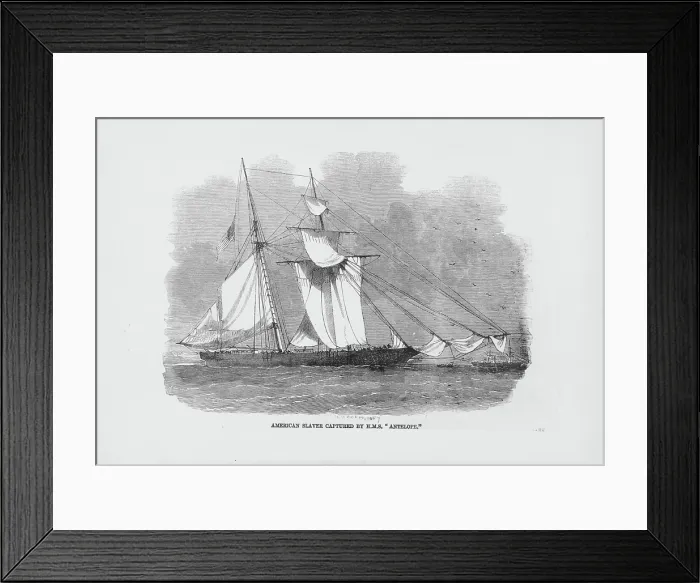 Framed Print : HMS Antelope