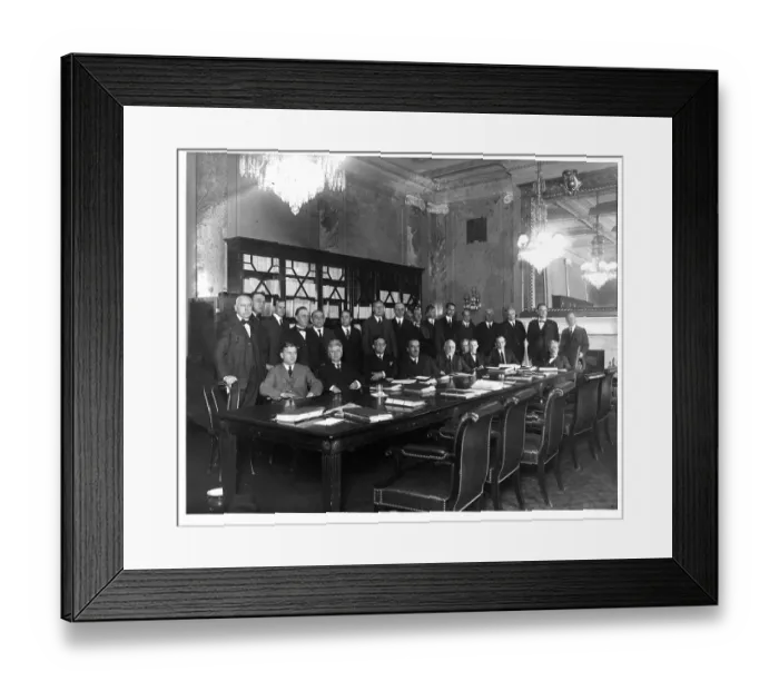Framed Print : First progressive meeting Of The People's Legislative Service In Senate Office Building In Washington, DC