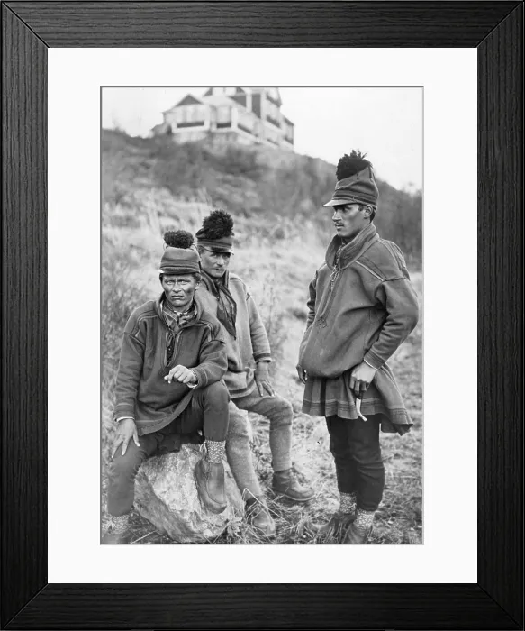 Framed Print : Laplanders Of Norway, Sweden, And Finland Framed Print : Laplanders Of Norway, Sweden, And Finland