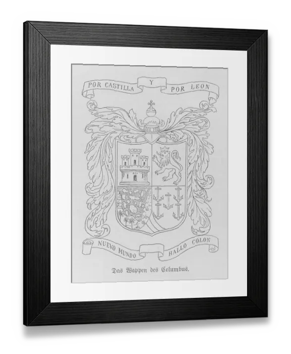 Framed Print : Coat of Arms Framed Print : Coat of Arms