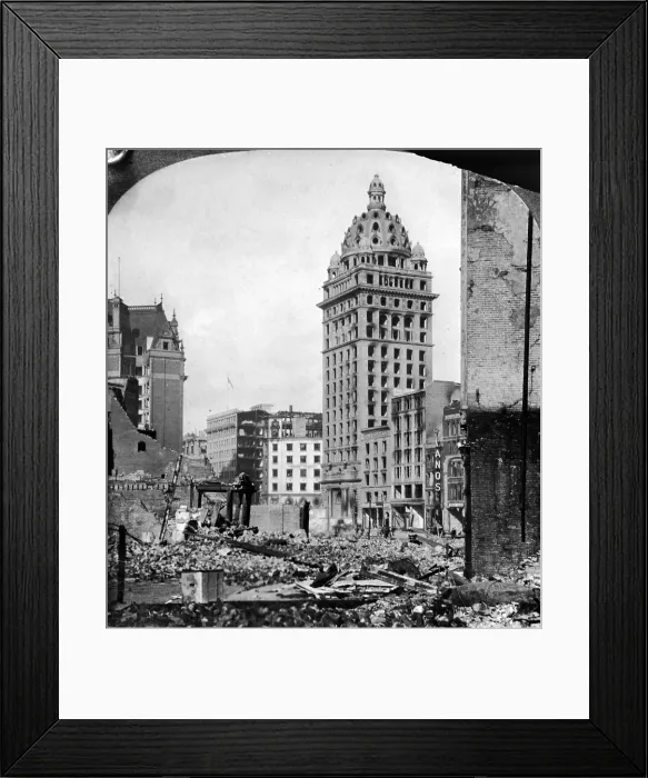 Framed Print : Market Street Ruins