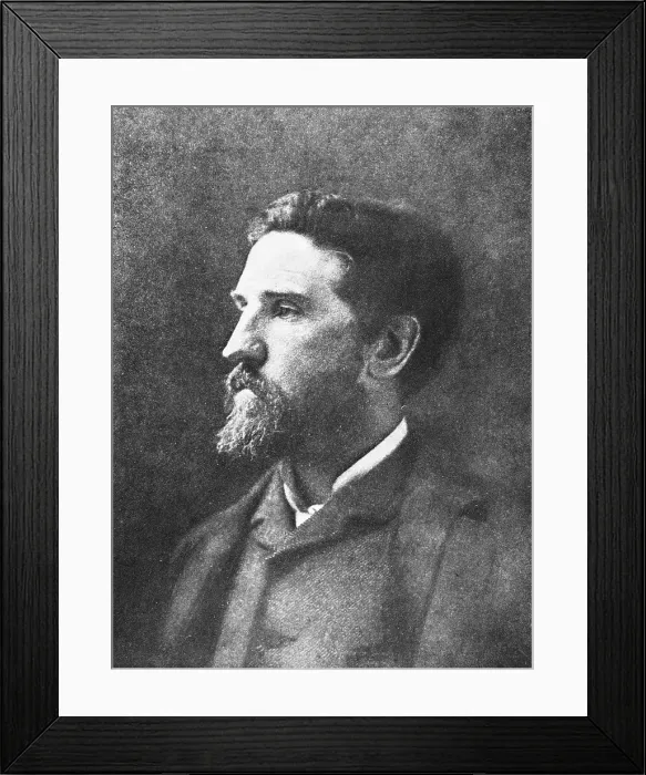 Framed Print : Portrait Of Augustus Saint-Gaudens Framed Print : Portrait Of Augustus Saint-Gaudens