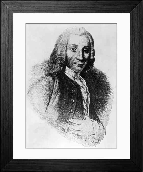 Framed Print : Portrait Of Anders Celsius Framed Print : Portrait Of Anders Celsius