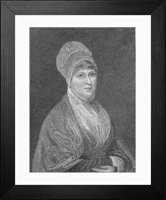 Framed Print : Portrait of Elizabeth Fry Framed Print : Portrait of Elizabeth Fry