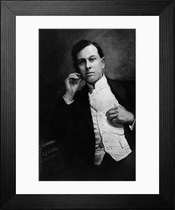 Framed Print : Portrait Of Bank Robber Emmett Dalton