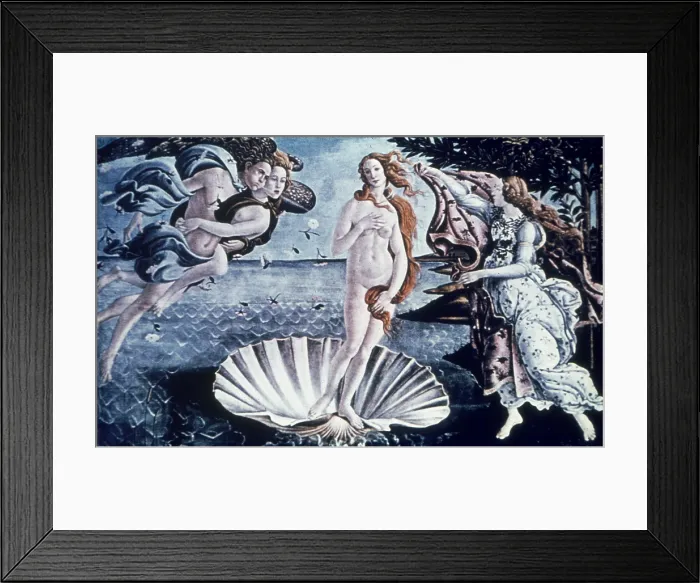 Framed Print : Botticelli's Birth of Venus