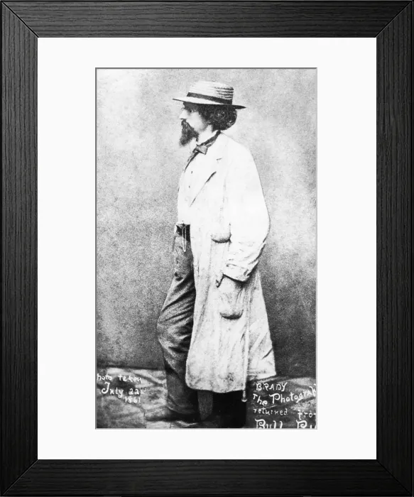 Framed Print : Portrait of Matthew B. Brady