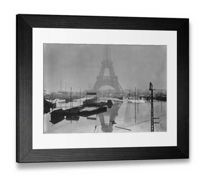 Framed Print : 1910 Great Flood Of Paris Framed Print : 1910 Great Flood Of Paris