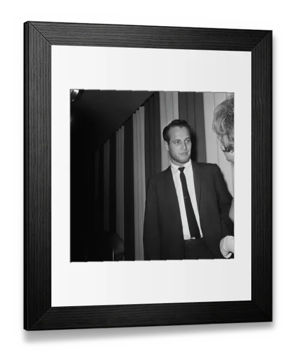 Framed Print : Paul Newman At The Golden Globes