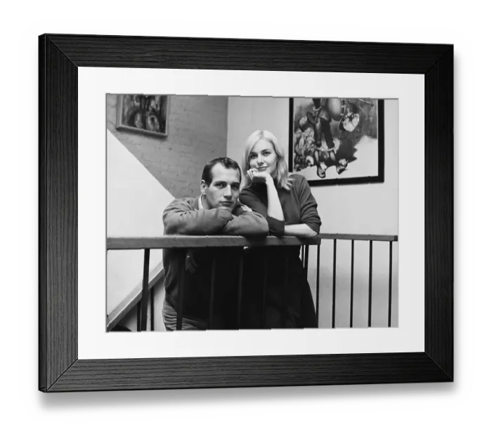 Framed Print : Newman & Woodward At Home Framed Print : Newman & Woodward At Home