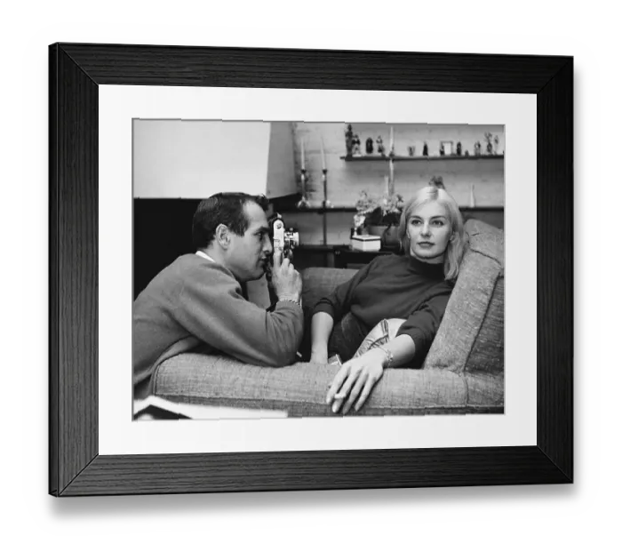Framed Print : Newman & Woodward At Home Framed Print : Newman & Woodward At Home