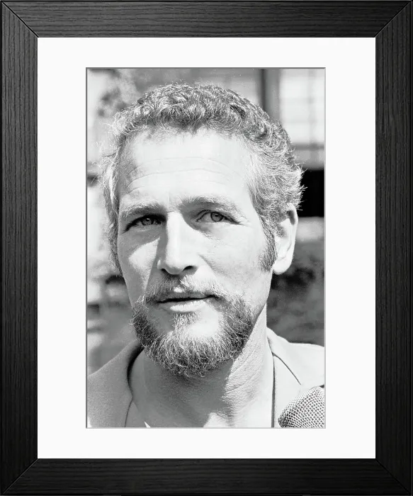 Framed Print : Actor Paul Newman At A Press Conference