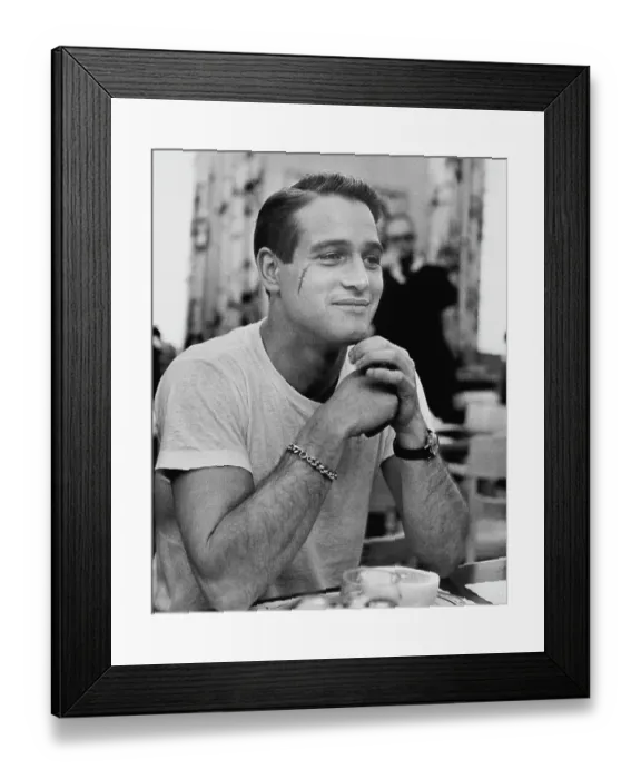 Framed Print : Paul Newman