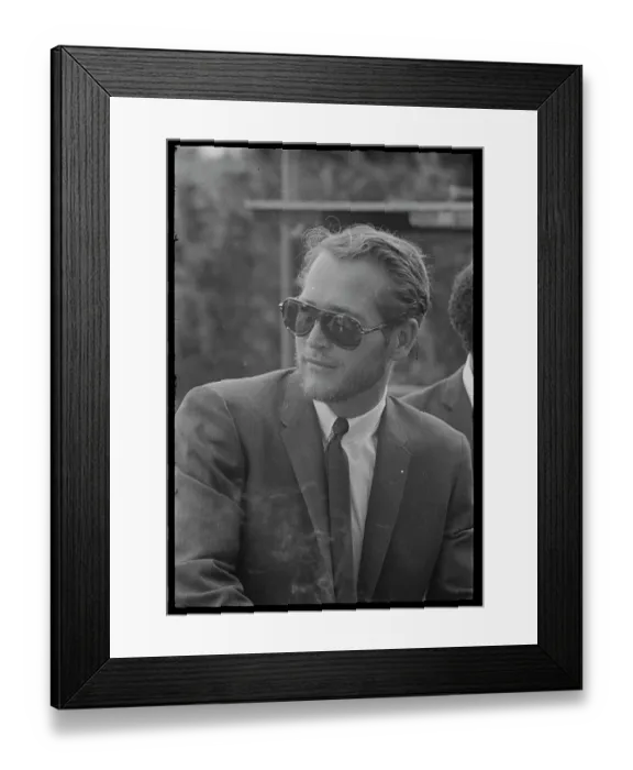 Framed Print : Paul Newman At The March On Washington