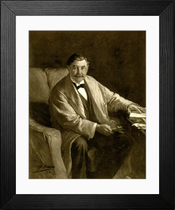 Framed Print : Thomas Power O'Connor, Irish journalist and MP, 1910.Artist: John Henry Frederick Bacon Framed Print : Thomas Power O'Connor, Irish journalist and MP, 1910.Artist: John Henry Frederick Bacon