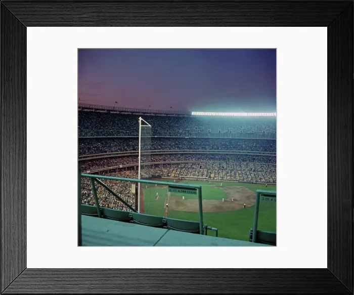Framed Print : Shea Stadium Packed With Fans, New York City 1965 Framed Print : Shea Stadium Packed With Fans, New York City 1965