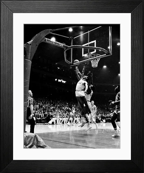 Framed Print : Battling Lew Alcindor Framed Print : Battling Lew Alcindor
